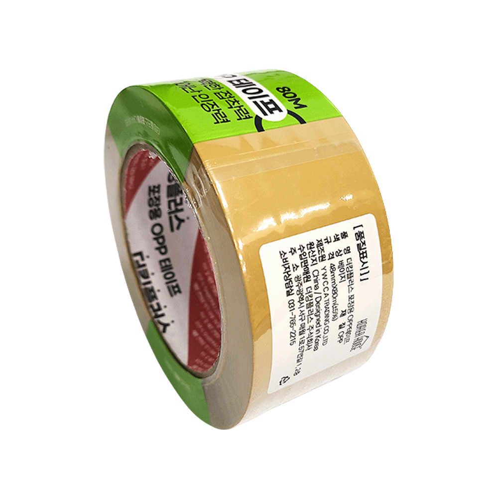 UH 투명 OPP 박스 테이프 48mm X 50m (50개입) 강력 접착 포장용 1box - 상세 이미지 3