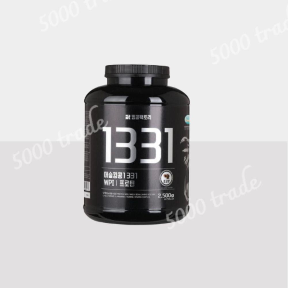 킹콩팩토리 머슬킹콩 1331 WPI 프로틴 단백질 바나나맛 2.5kg 1개 : 오천상사