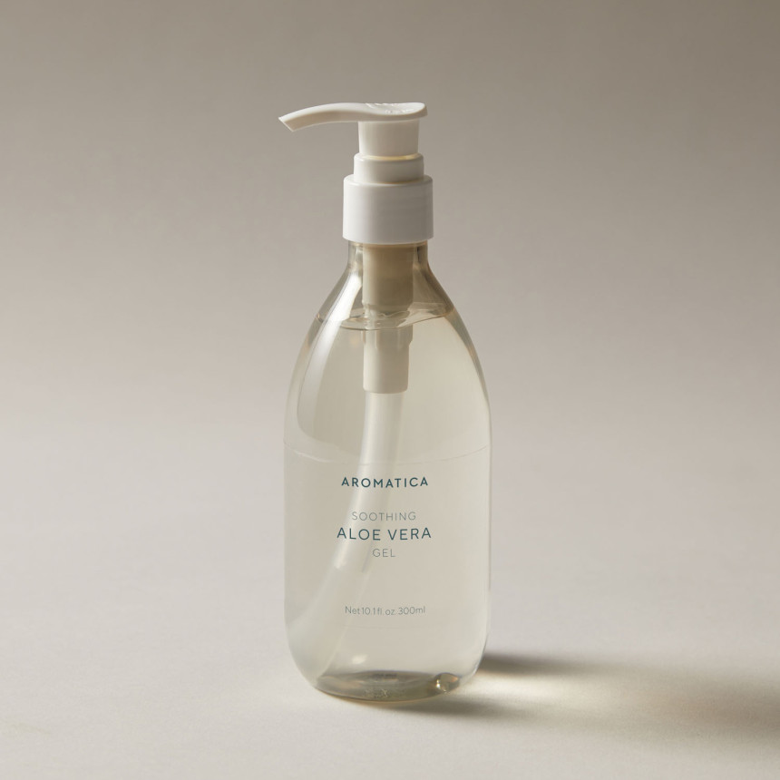 아로마티카 수딩 알로에 베라 젤 300ML 비건 자연유래 진정 수분 쿨링젤 사진 1