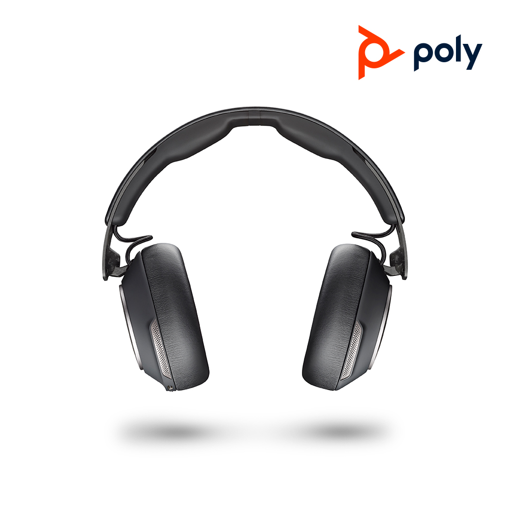 Poly 플랜트로닉스 보이저 서라운드 80 유무선 블루투스 헤드셋 노이즈캔슬링 헤드폰 - 상세 이미지 2