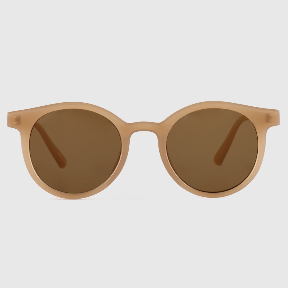 원형 뿔테 베이직 자외선차단 선글라스