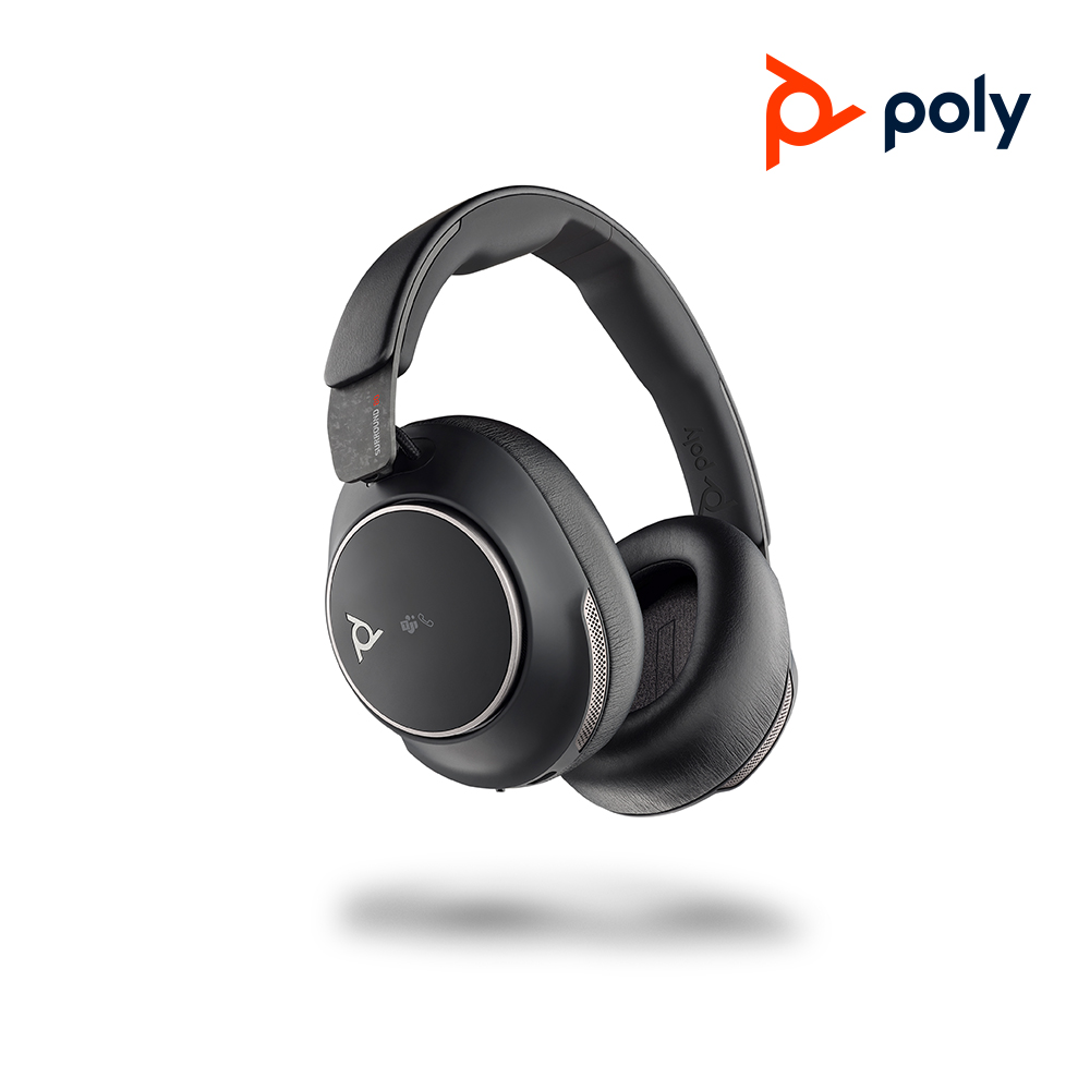 Poly 플랜트로닉스 보이저 서라운드 80 유무선 블루투스 헤드셋 노이즈캔슬링 헤드폰 - 메인 이미지