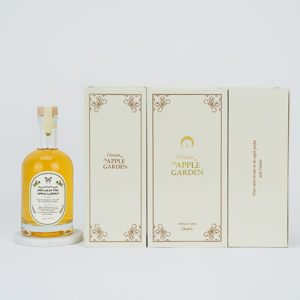선물용 한국주류 몽환주 드림인더애플가든 달달한 술선물 사과리큐르 칵테일 12도 375ml - 상세 이미지 4
