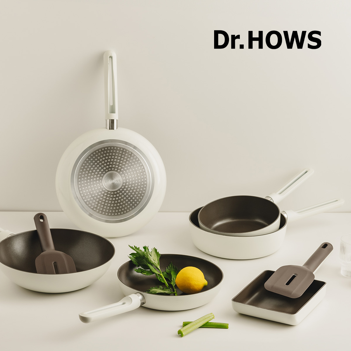 닥터하우스 NEW 네오 인덕션호환 팬+뒤집개 6종 (택1)