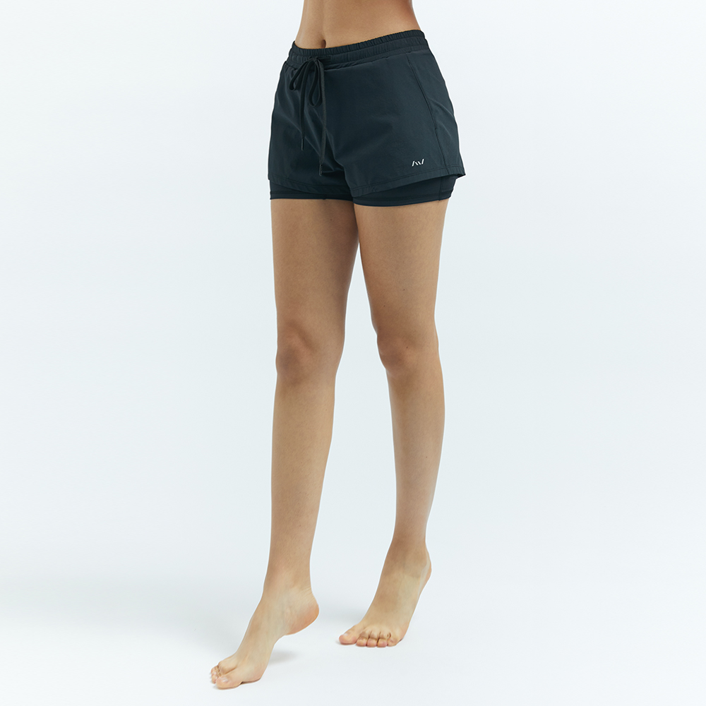 프리무브 에센셜 여성 3부 레깅스 쇼츠 (3컬러)