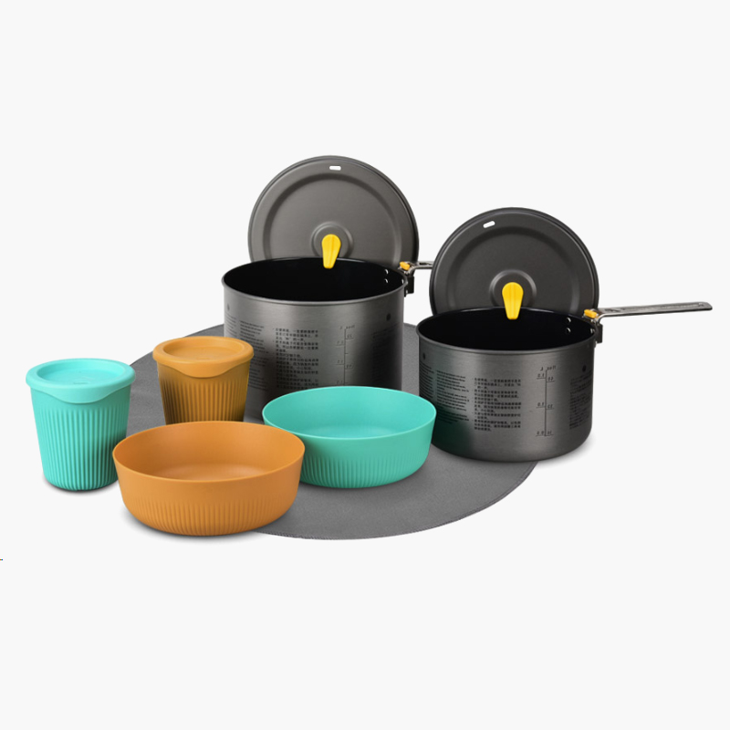 씨투써밋 프론티어 UL 팟 세트 6P 백패킹 코펠 경량 냄비 식기