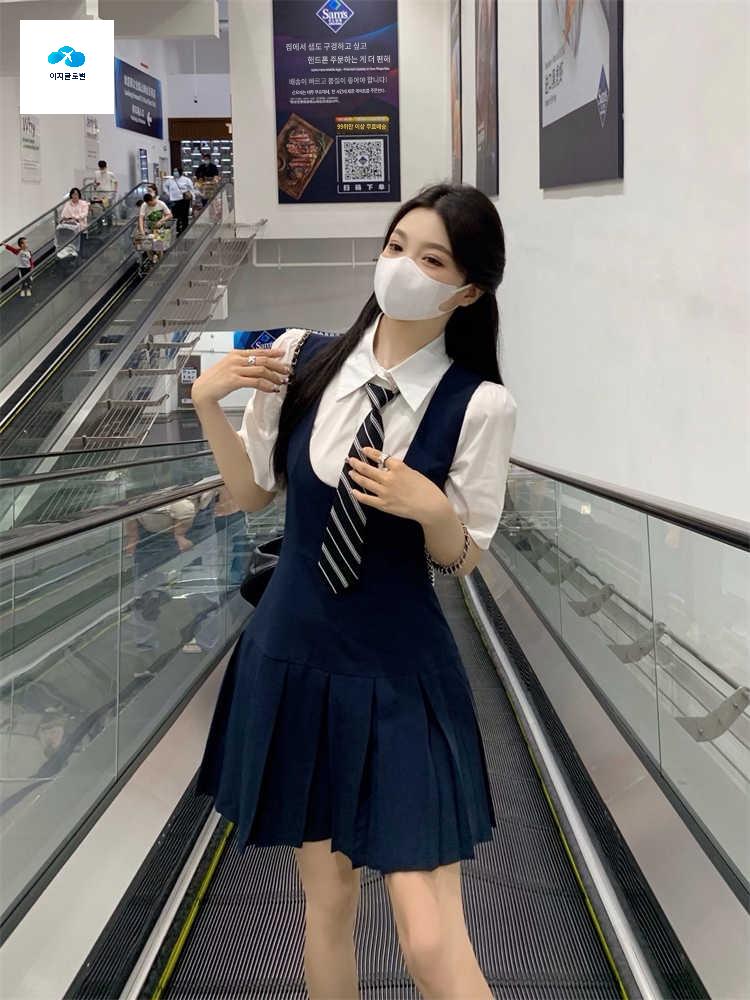 옷 컨셉 하이틴 여고생 코스프레 촬영 교복 영국 일본 - 상품 이미지