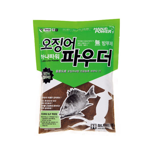 하나파워 울릉도 오징어 내장으로 만든 오징어 내장 파우더 200g 집어제 고농축 첨가제 - 상세 이미지 2