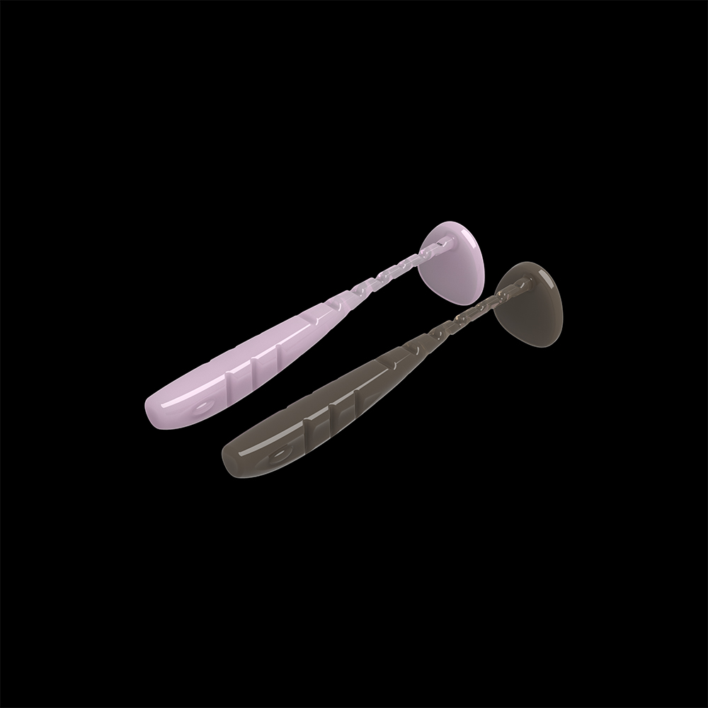 텐지 스쿱쉐드 배스웜 송어웜 쏘가리웜 3인치 쉐드웜 그린펌킨, 7.6cm(3인치) - 상세 이미지 4