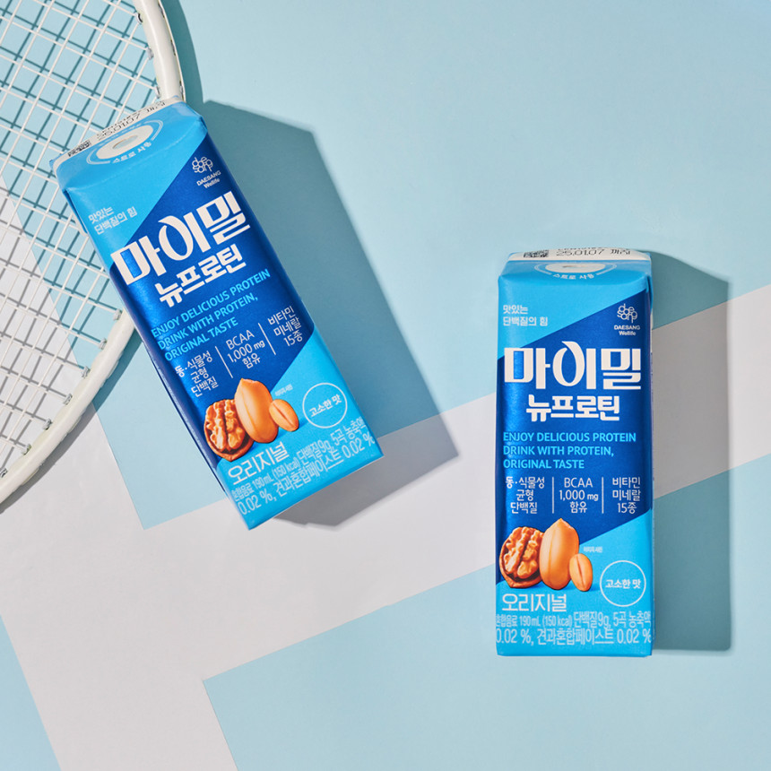 마이밀 뉴프로틴 오리지널 190 mL 30팩+30팩 단백질음료 사진 4
