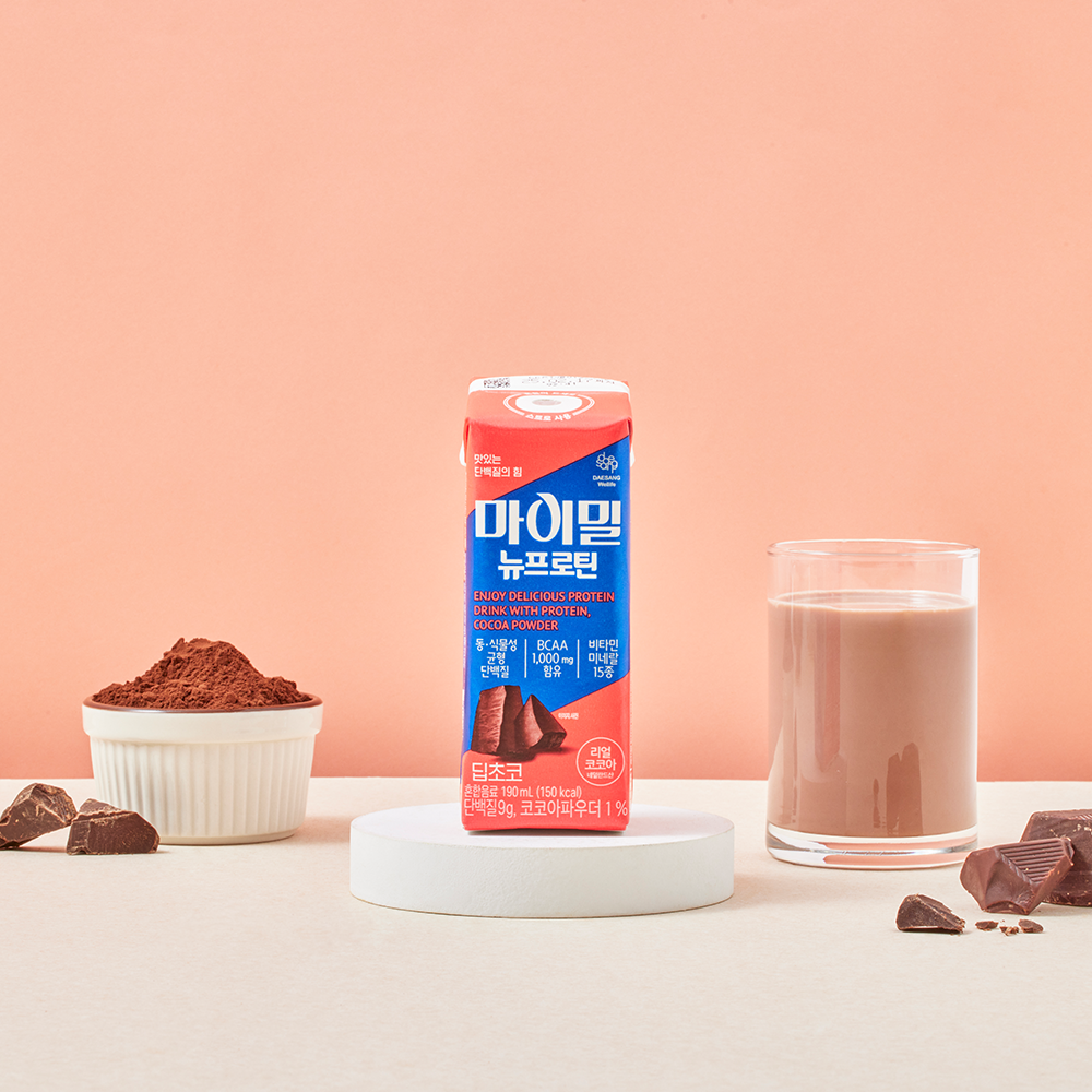 마이밀 뉴프로틴 딥초코 단백질음료 190ml, 60개 이미지 2