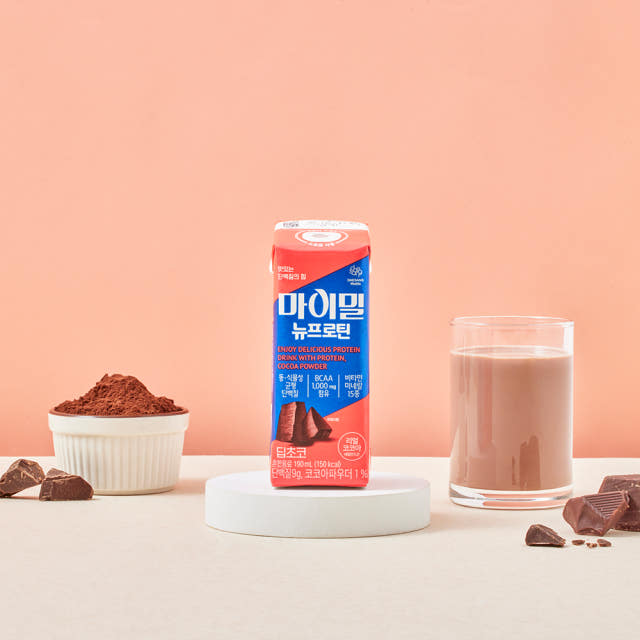 마이밀 뉴프로틴 딥초코 190 mL 30팩+30팩 단백질 음료