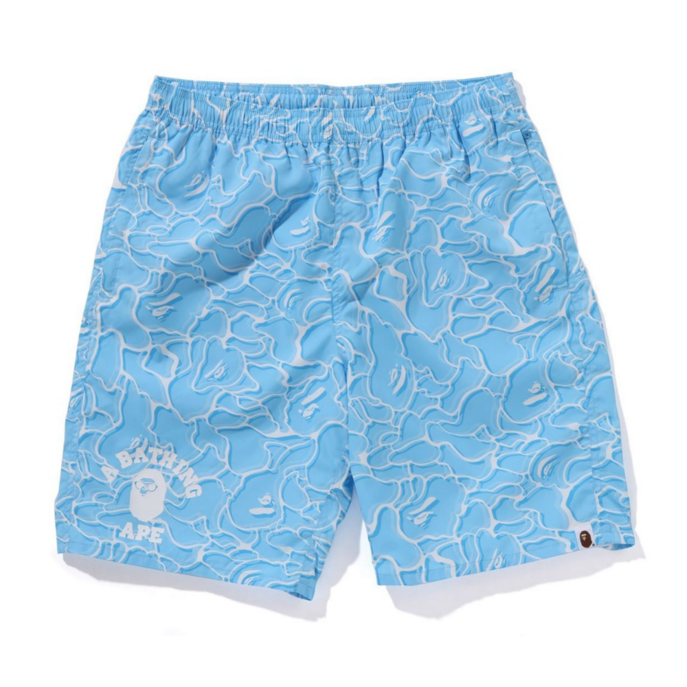 베이프 반바지 ABC SEA SURFACE CAMO BEACH SHORTS 1K70-153-001 - 상품 이미지