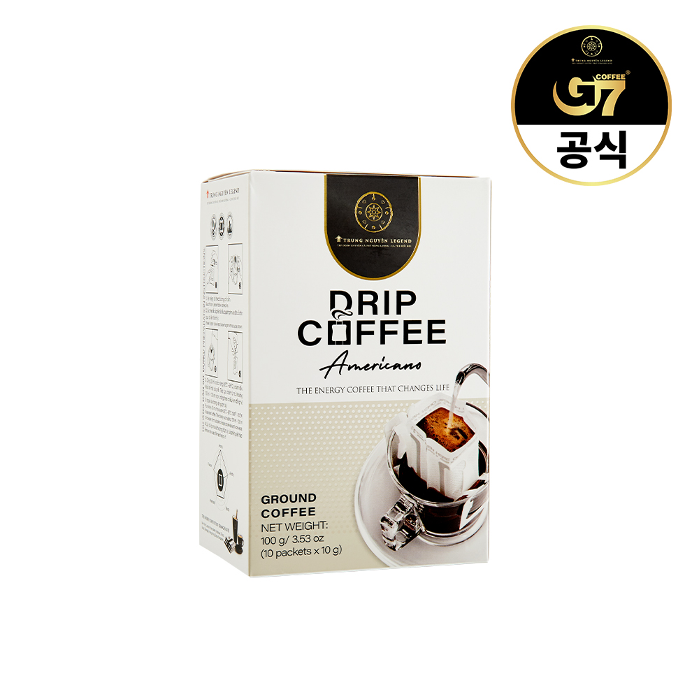 [대용량] G7 베트남커피 쭝웬 레전드 드립 베트남이즈블렌드 10개입 X 3개 (30개입) - 상세 이미지 3
