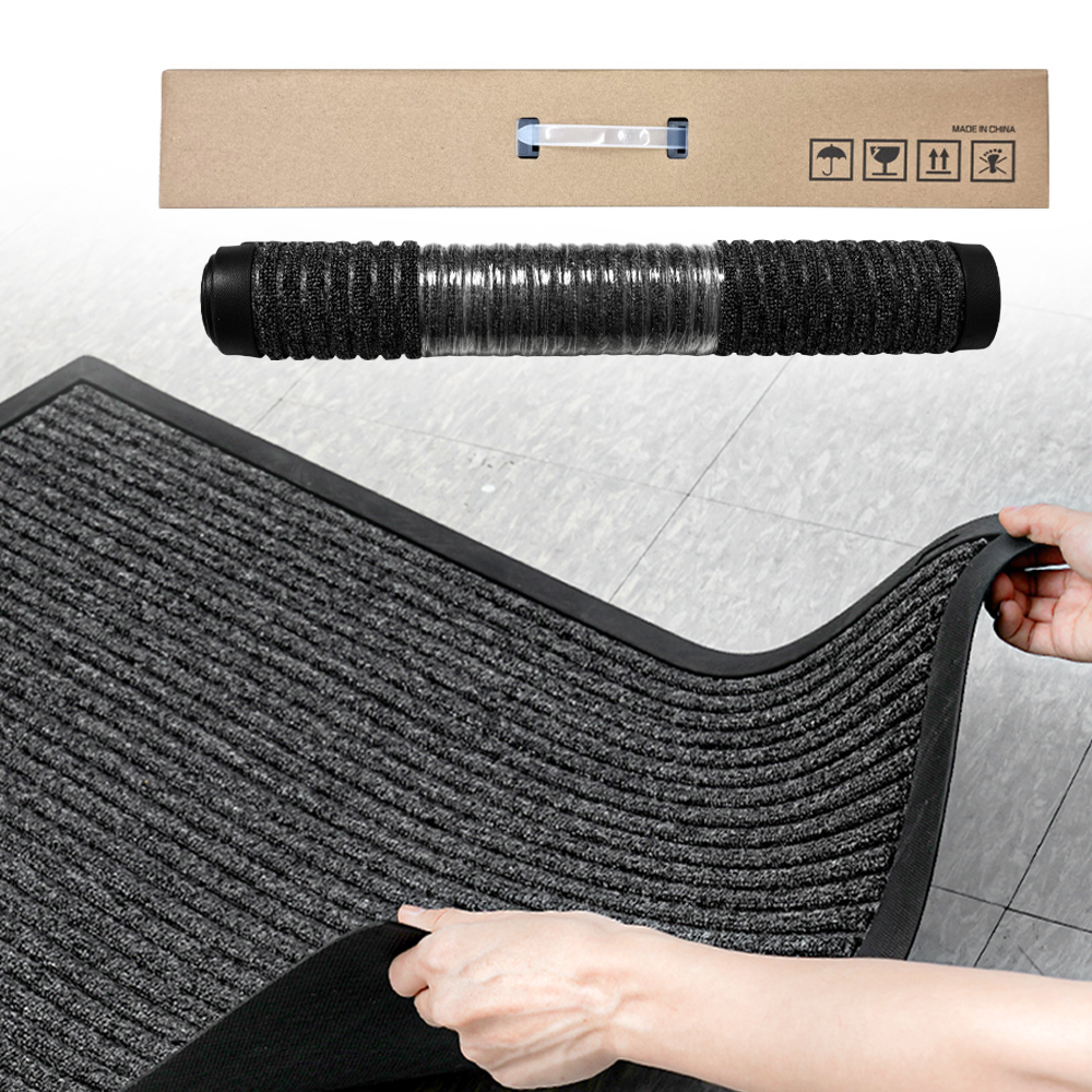대형 레인매트 물흡수 사무실 도어 발매트 현관 호텔 매장 출입구 발판 매트 90x60