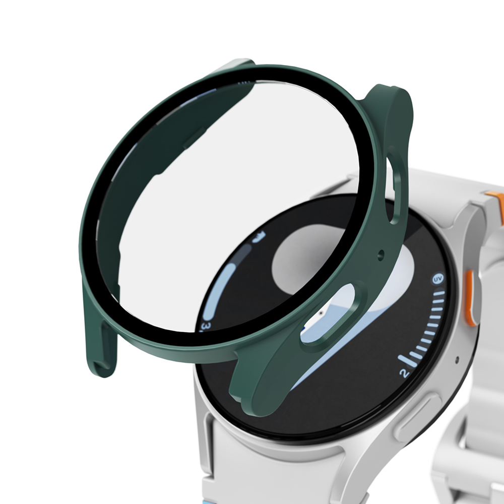 아이엠듀 갤럭시워치7 케이스 40mm 강화유리 풀커버 하이브리드 투명 케이스 - 상세 이미지 2