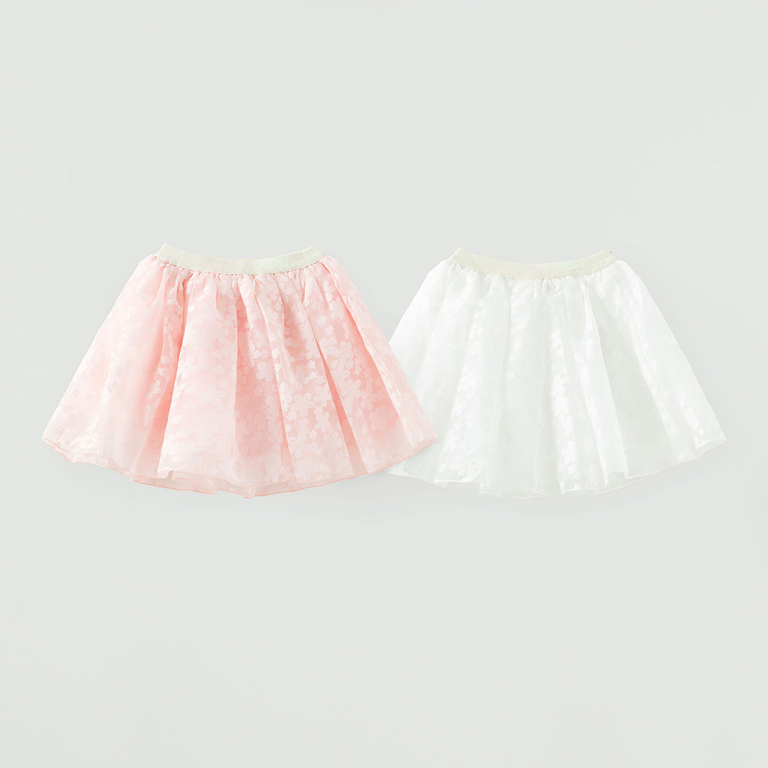오즈키즈 여아치마 샤 스커트 어린이 치마 유아 아기 블러플라워 - 상품 이미지