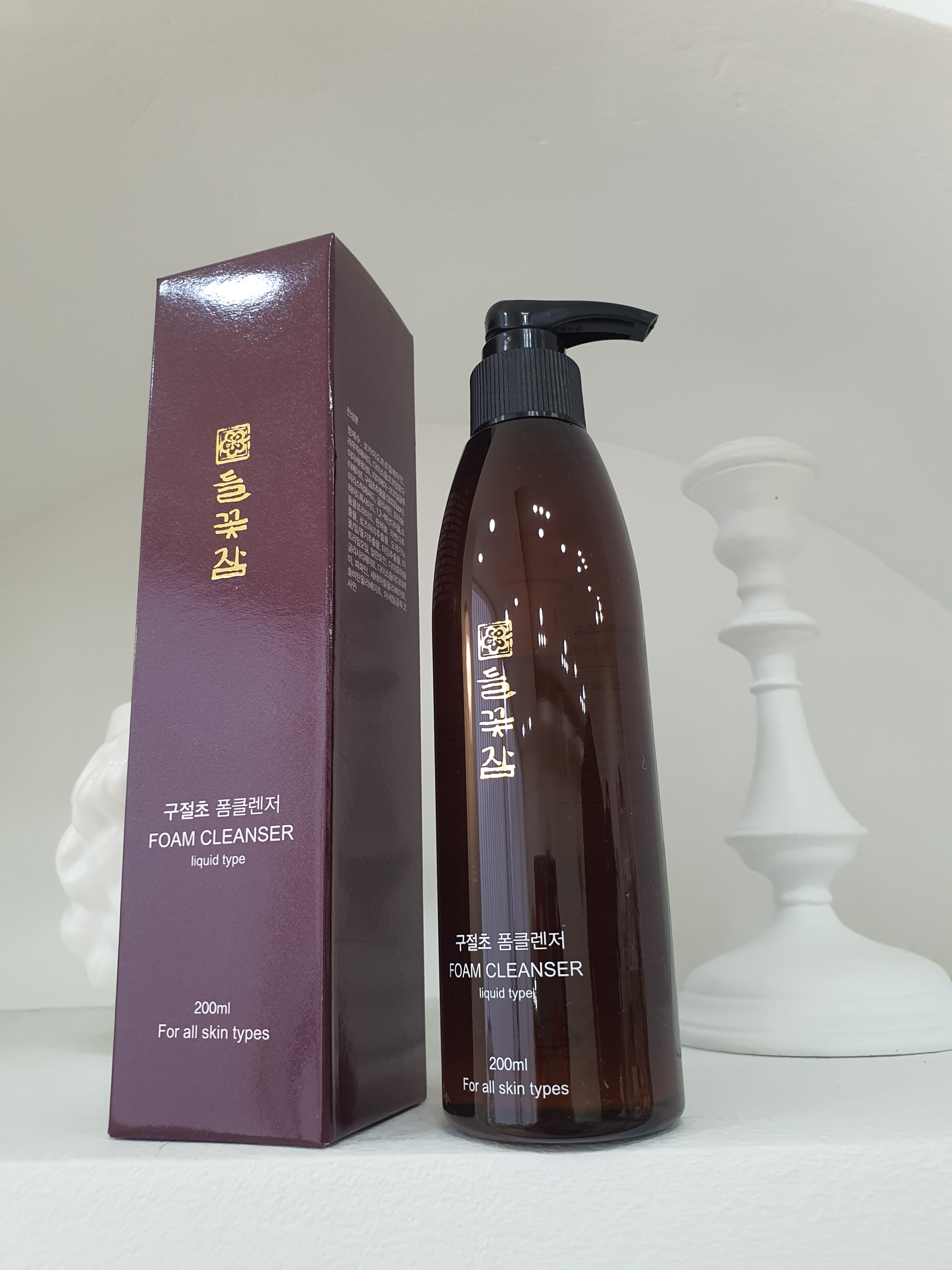 들꽃잠 폼클렌저 폼클렌징 순한 구절초 180ml, 3개 - 상세 이미지 4