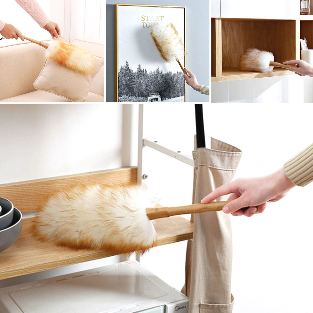 극세사 양모 먼지털이개 다용도 틈새먼지 페브릭 청소도구