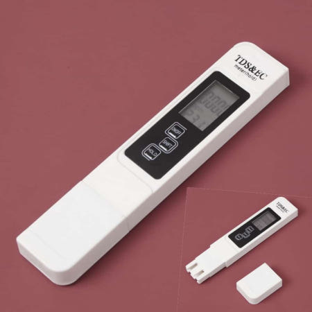 푸근한잡화점 화이트 TDS+EC 수질측정기 수질검사