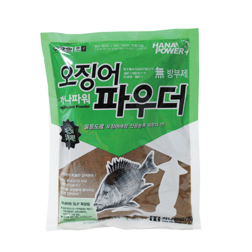 하나파워 울릉도 오징어 내장으로 만든 오징어 내장 파우더 200g 집어제 고농축 첨가제