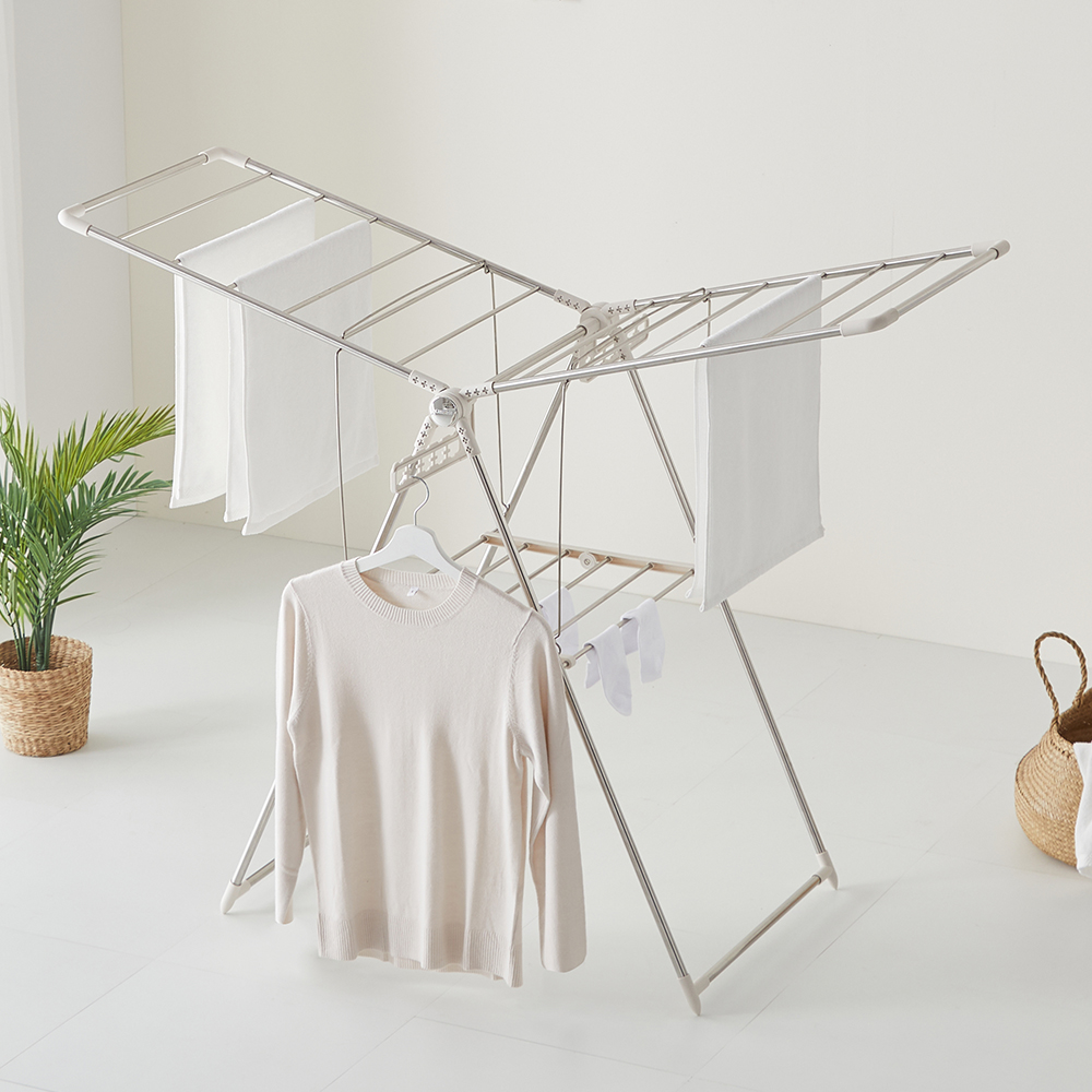 파리지앵 튼튼한 빨래건조대 글리셰 접이식건조대