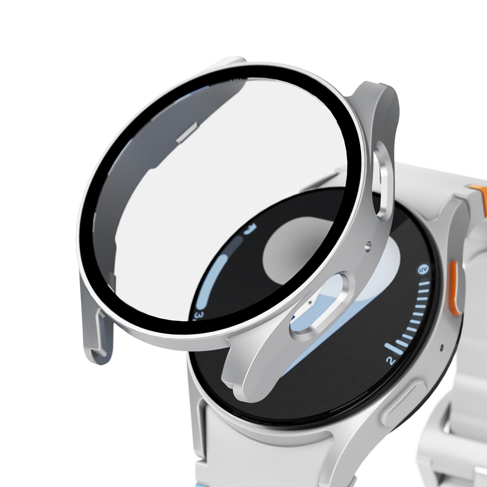 아이엠듀 갤럭시워치7 케이스 40mm 강화유리 풀커버 하이브리드 투명 케이스 - 상세 이미지 3