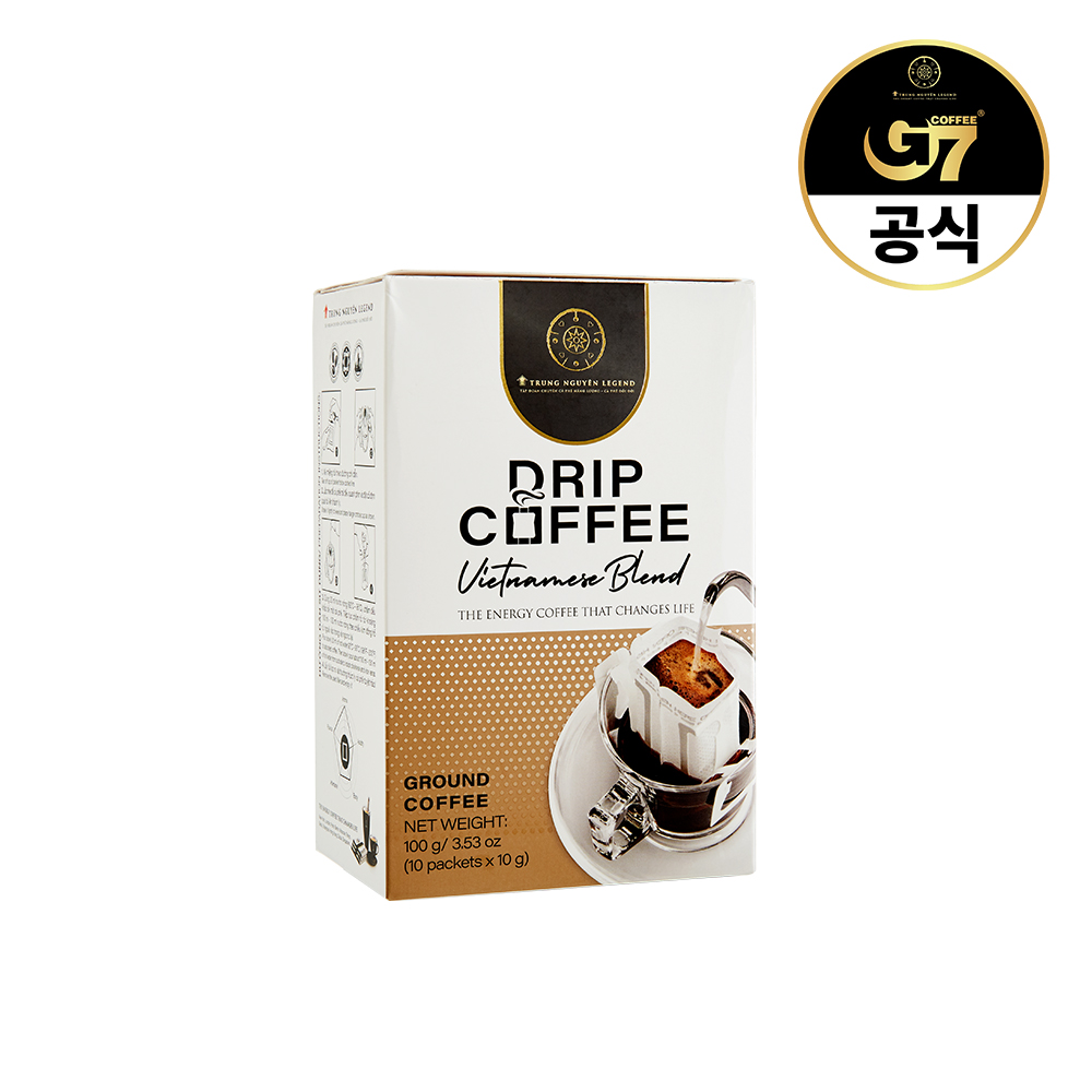 [대용량] G7 베트남커피 쭝웬 레전드 드립 아메리카노 10개입 X 3개 (30개입) - 상세 이미지 5