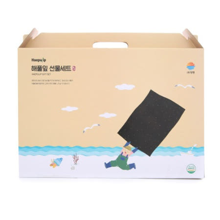 해풀잎 도시락김선물세트(도시락김4g x 20ea)