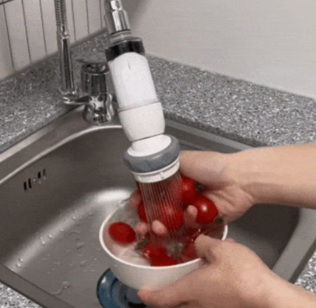 정수기 사용 중