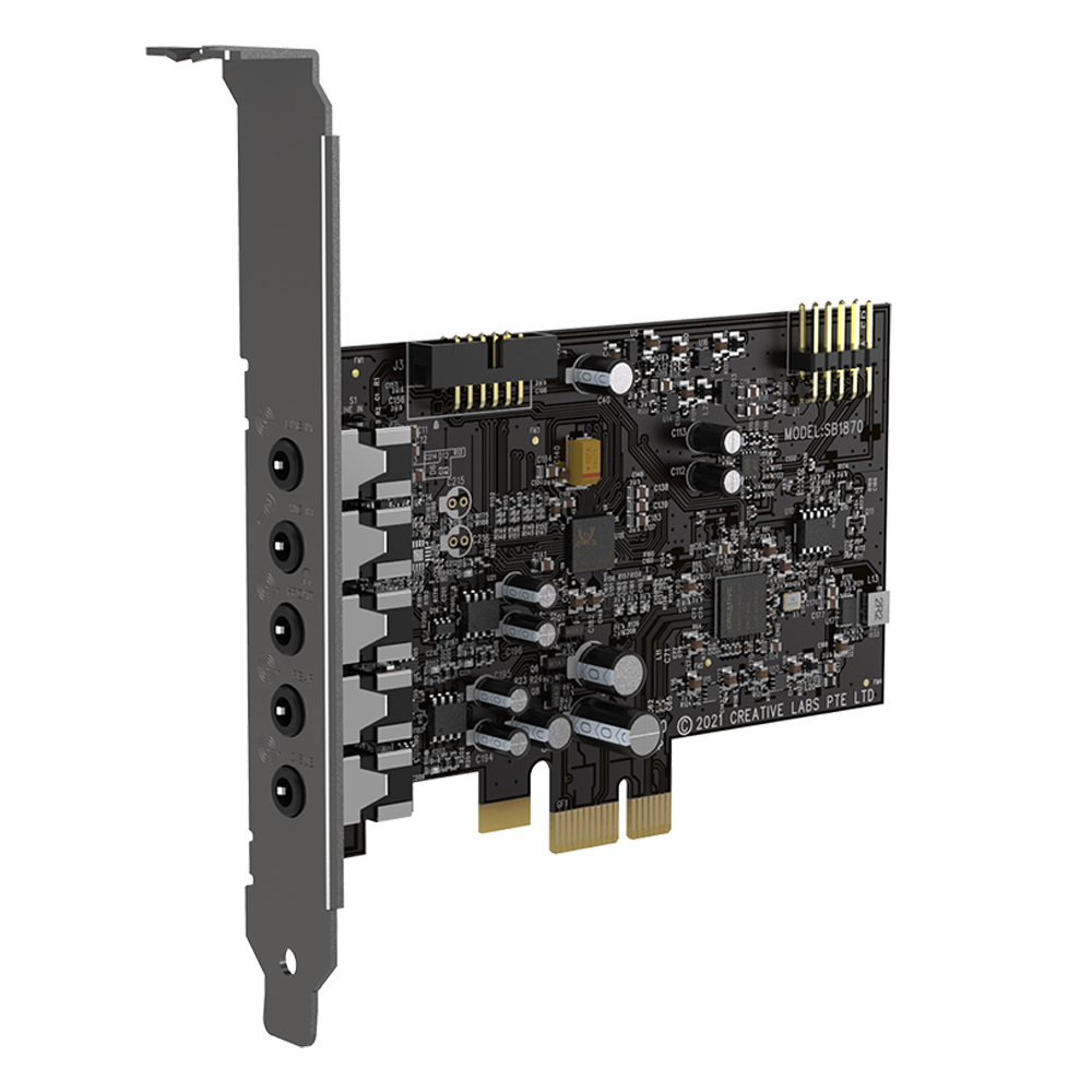 [넾다세일] 크리에이티브 사운드 블라스터 AUDIGY FX V2 내장형 사운드카드 (PCI-E) - 상세 이미지 2