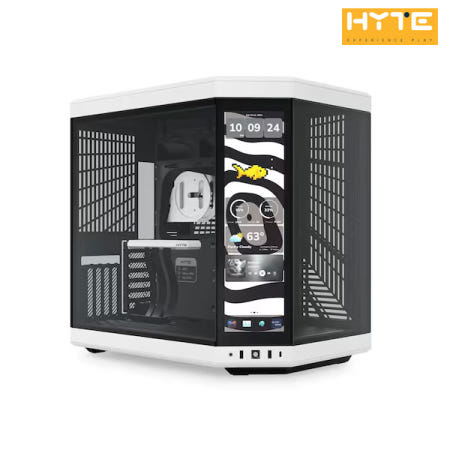 HYTE Y70 Touch Infinite 어항형 PC케이스 (화이트)