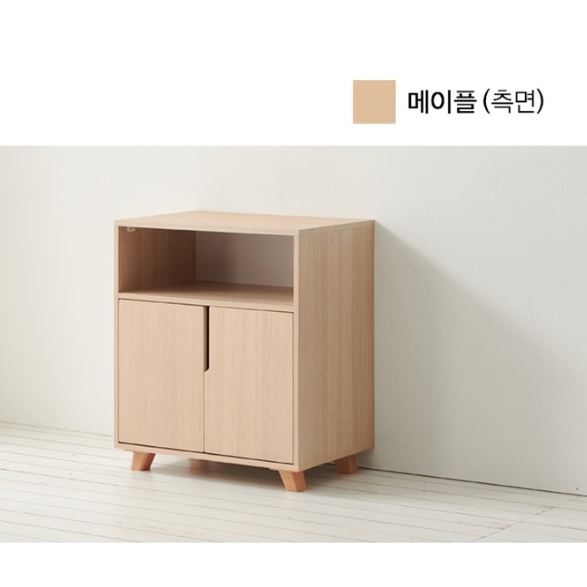 주방 보조 수납장 커피 테이블 탕비실 테이블 커피 머신 선반 - 상세 이미지 2