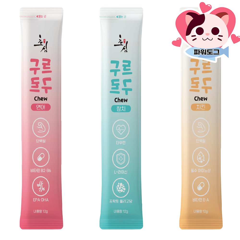 초심 구르구르 고양이 대용량 츄르 간식 크리미츄 연어 12g x11p - 상세 이미지 4