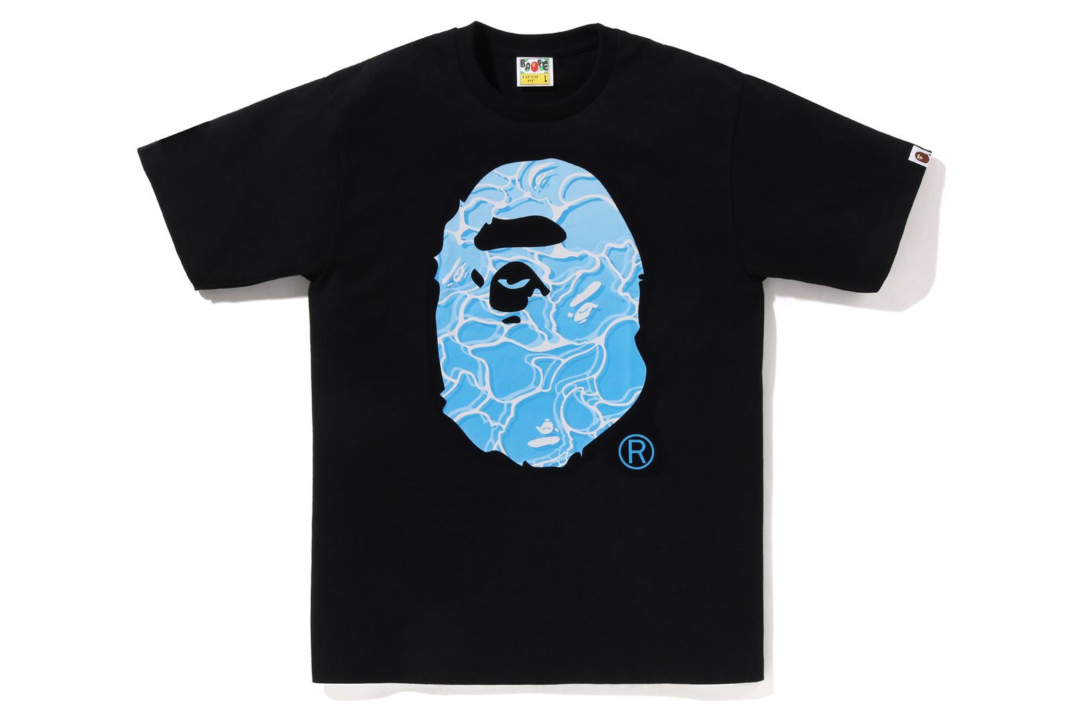 베이프 반팔티 ABC SEA SURFACE CAMO APE HEAD 1K70-110-004 - 상세 이미지 3