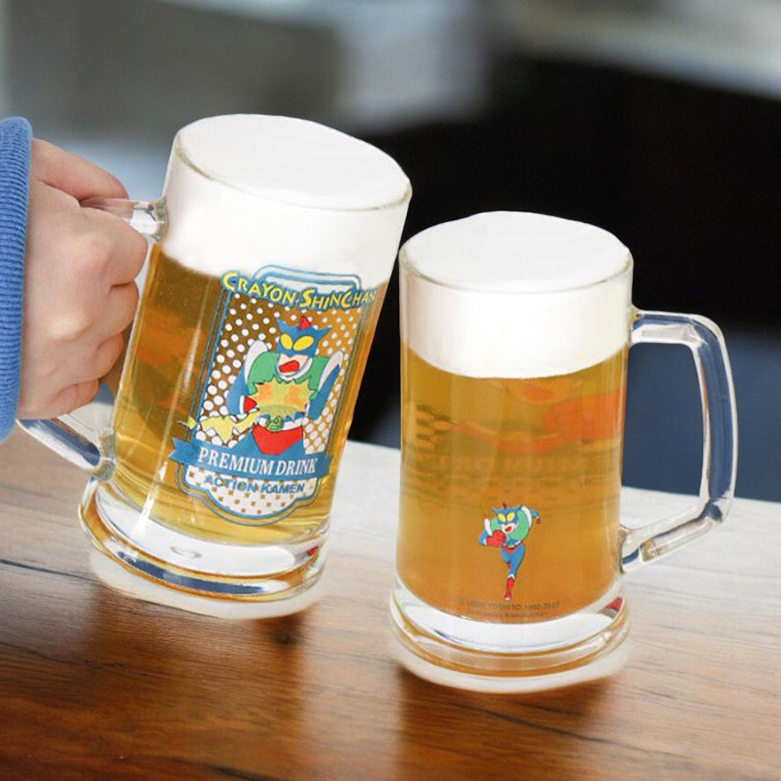 짱구는못말려 하이볼잔 소맥잔 생 맥주잔 400ml - 상세 이미지 2