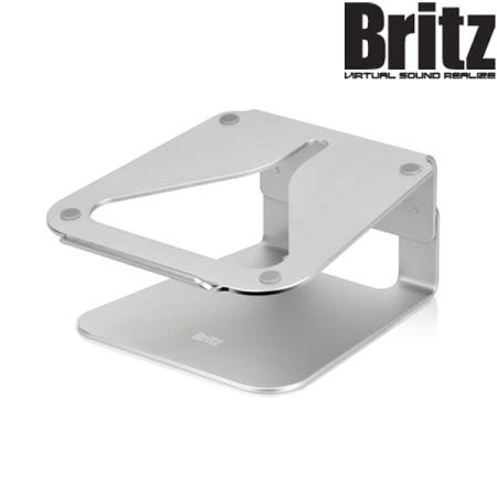 브리츠 BA-AMK1 알루미늄 노트북 스탠드 5단계 높이 조절
