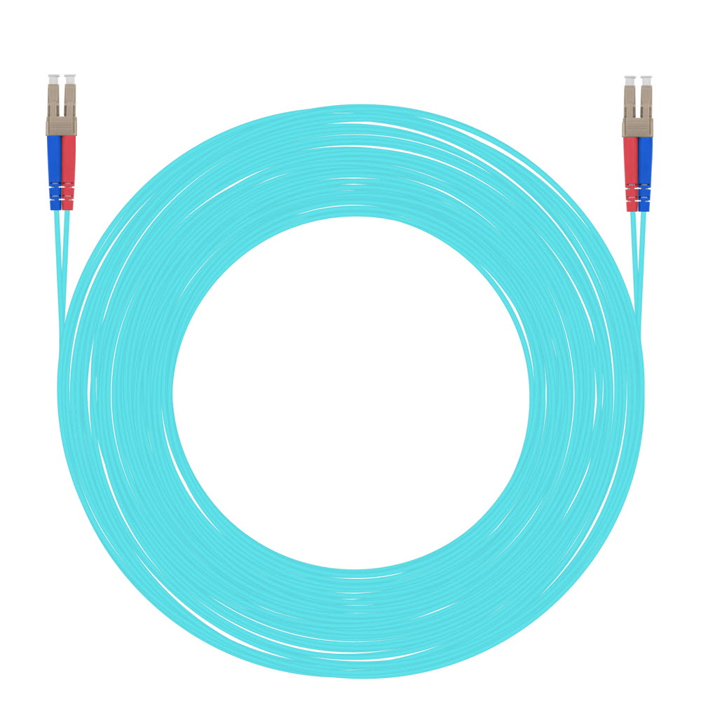 넥스트유 LC-LC 멀티모드 광 패치코드 SFP+ 10Gbps OM3규격 50m, 1개 - 상품 이미지