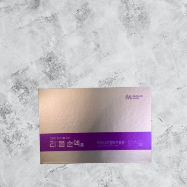대상웰라이프 건강한 갱년기를 위한 리봄순액 20ml X 30포 1박스 : 지쿠11