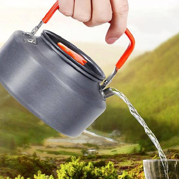 감성 캠핑주전자1L 미니 커피 경량주전자 알루미늄 갬성