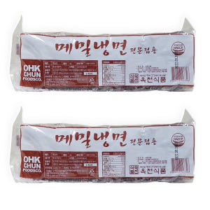 선비찬 업소용고급 옥천메밀냉면사리 80인분(2kgX8봉) 맛있게 먹은 솔직 후기 - 상품 이미지 1