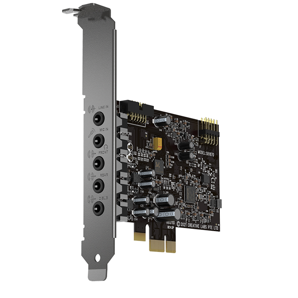 [넾다세일] 크리에이티브 사운드 블라스터 AUDIGY FX V2 내장형 사운드카드 (PCI-E) - 상세 이미지 4