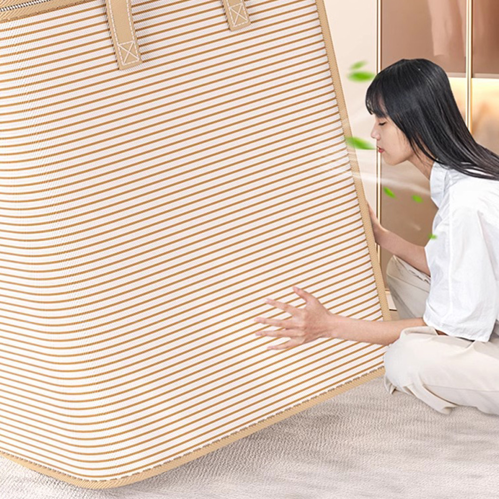 뚜껑 이불보관함 가방 정리파우치 보관팩 보관 수납 순납함 65x55x70cm 이미지 7