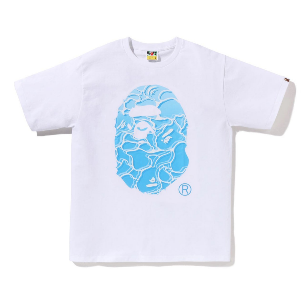 베이프 반팔티 ABC SEA SURFACE CAMO APE HEAD 1K70-110-004 - 상품 이미지