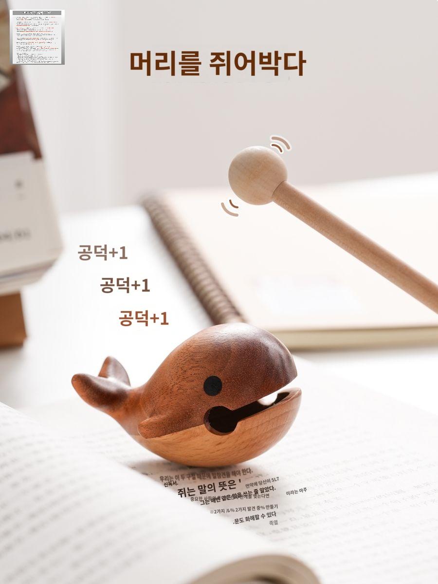 목탁 정음 기도용 심신 안정 살구나무 - 상세 이미지 2