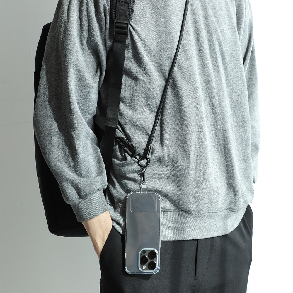 핸드 폰 크로스 스트랩 줄 목걸이 길이조절 폰줄 넥 숄더 끈 고리