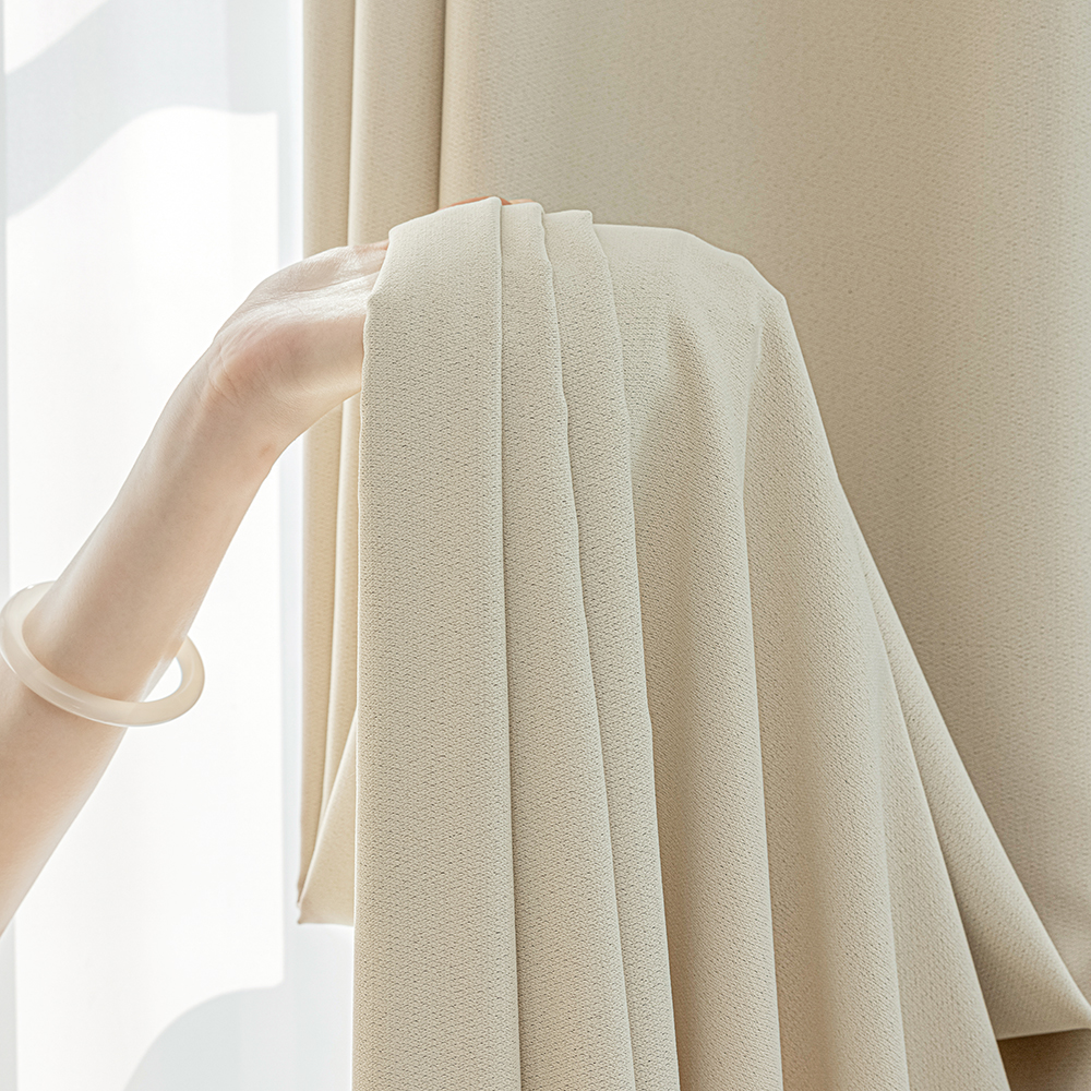 사라하우스 소프트 양면 형상기억 암막 방한 커텐 사계절 호텔 거실 안방 커튼