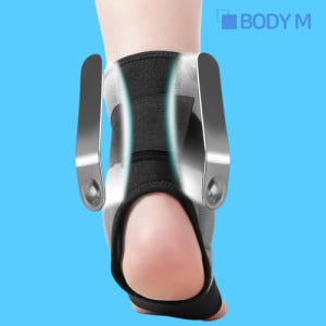 바디엠 의료용 병원 발목 인대파열 보호대(듀얼 알루미늄 지지대 부목) 운동러 솔직 후기 | 실사용 리뷰 - 상품 이미지 1
