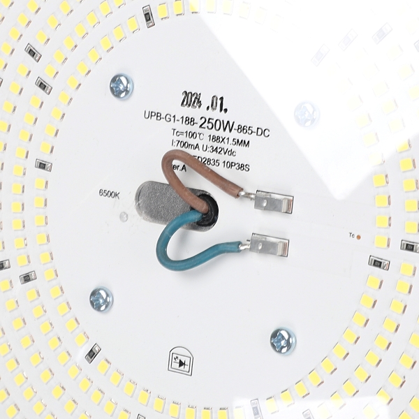 LED공장등 LED창고등 물류센터투광기 고천장등 DC 250W 6500K - 상세 이미지 2