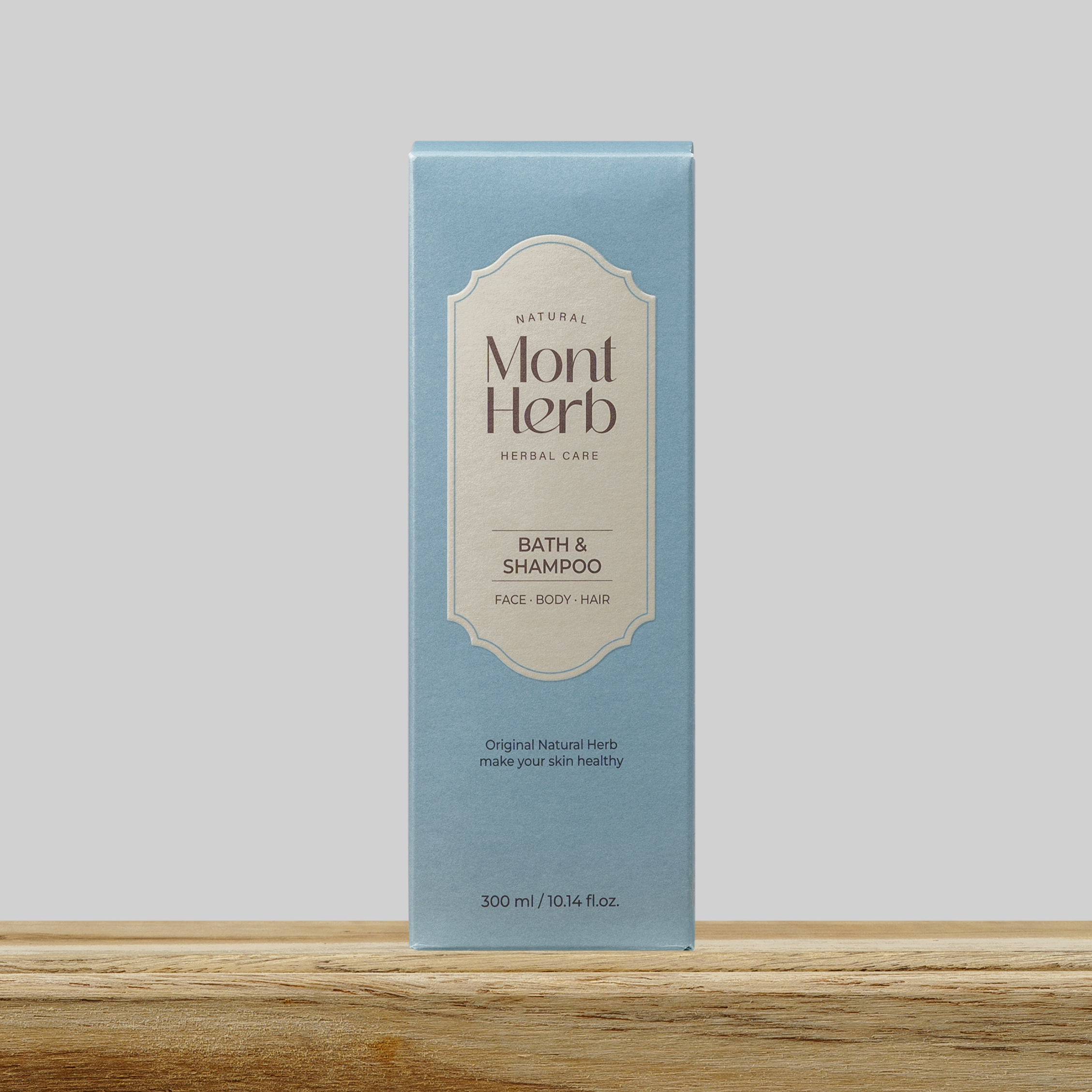 몽뜨허브 아토 바스 앤 샴푸 300ml + 300ml  / 유아 신생아 아기 성인 천연 저자극 약산성 바디워시 - 상세 이미지 3